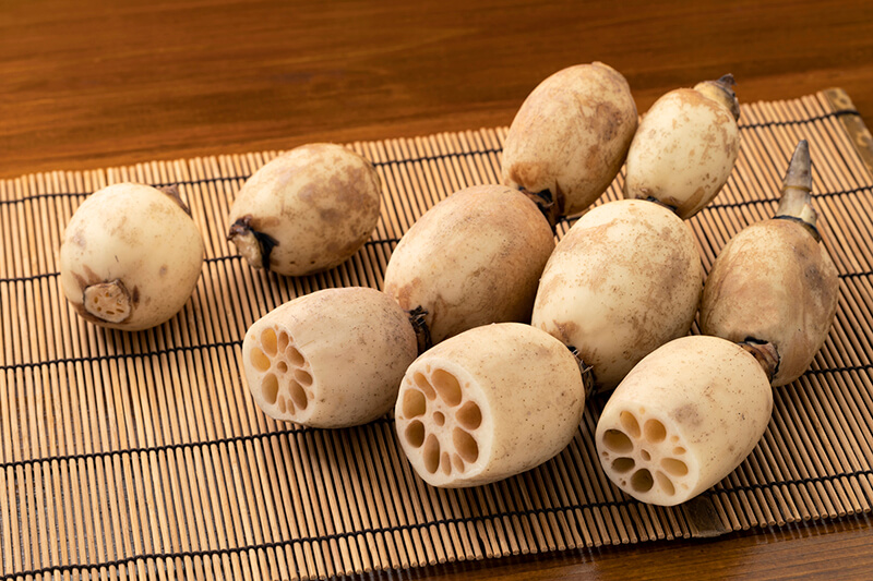 らる畑10月のおすすめ 蓮根
